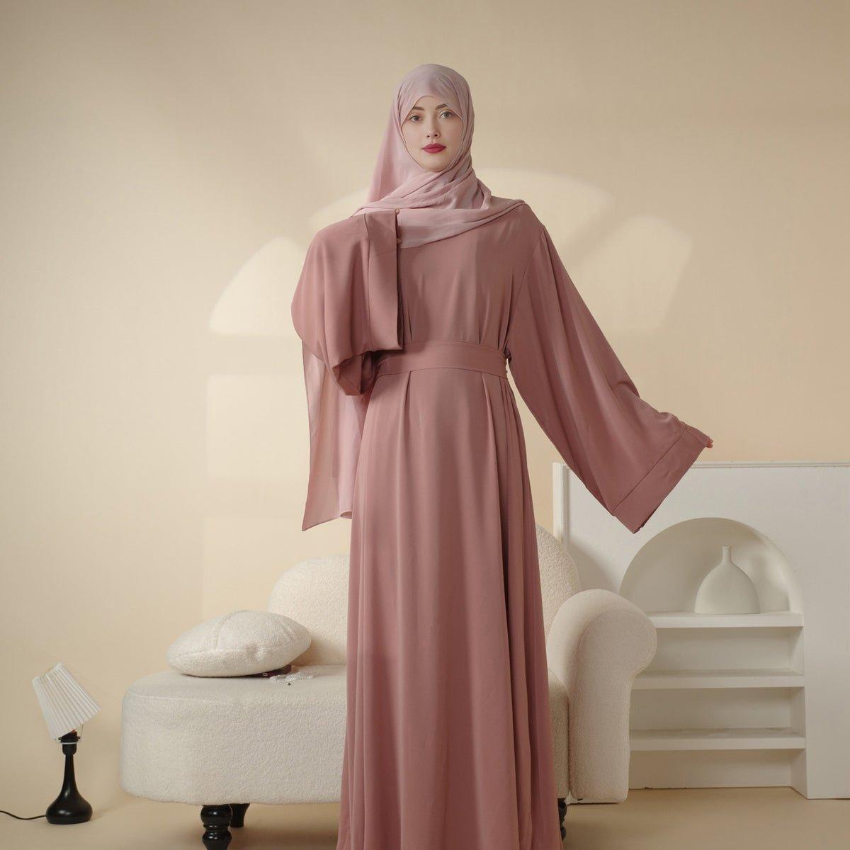 Soft Nidha Plain Abaya (MA005)