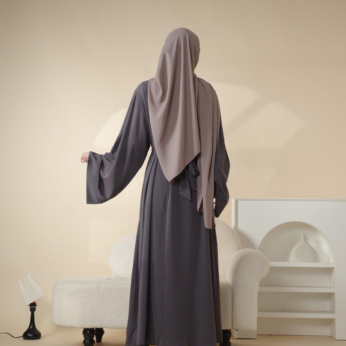 Soft Nidha Plain Abaya (MA005)