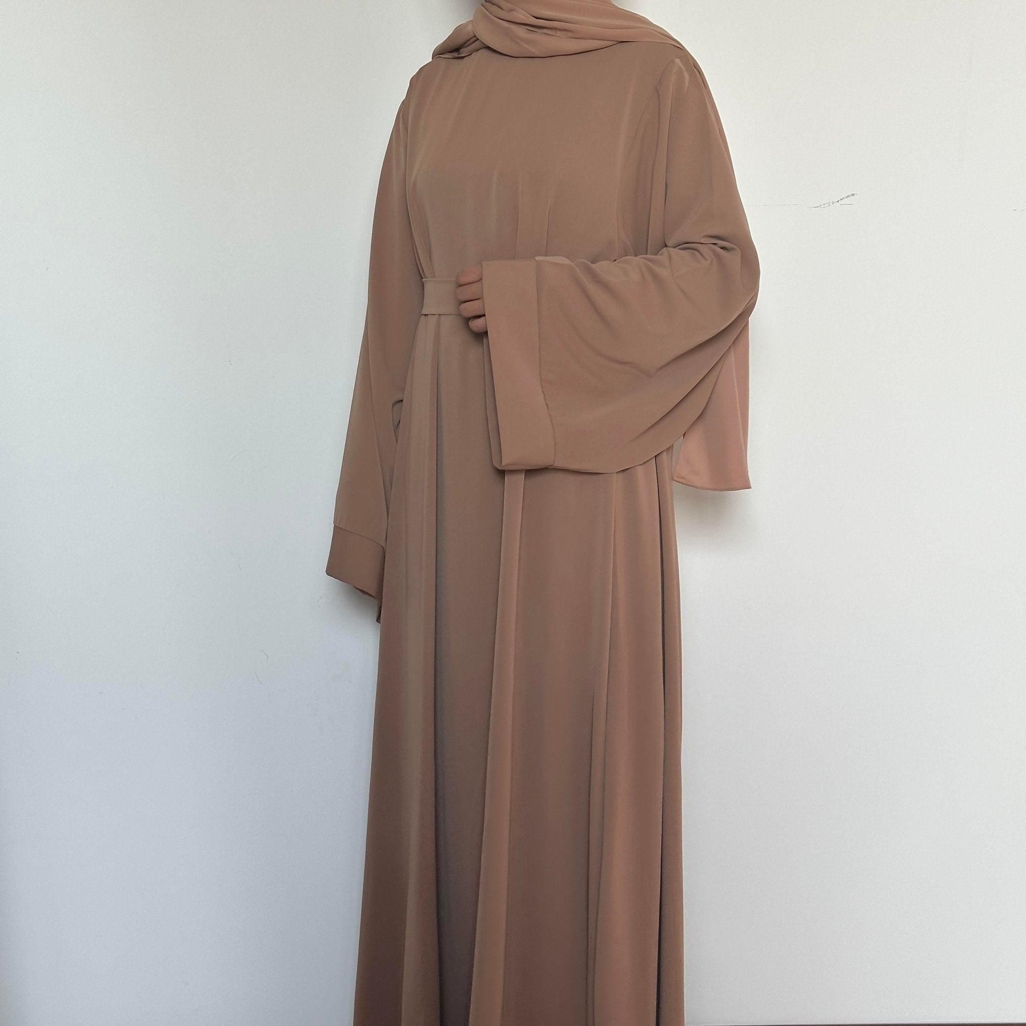 Soft Nidha Plain Abaya (MA005)