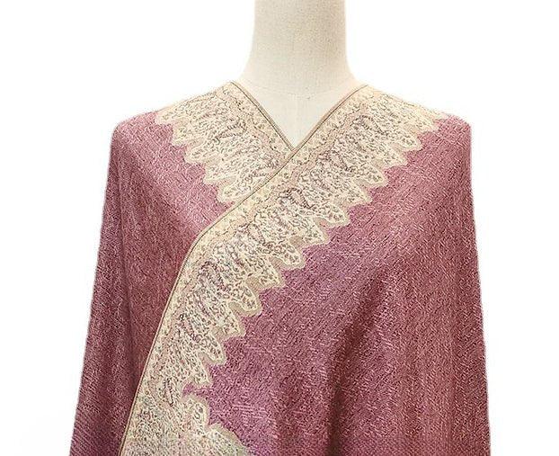 MAC044 Bohemian Style Multicolor Retro Jacquard Cashew Long Tassel Scarf