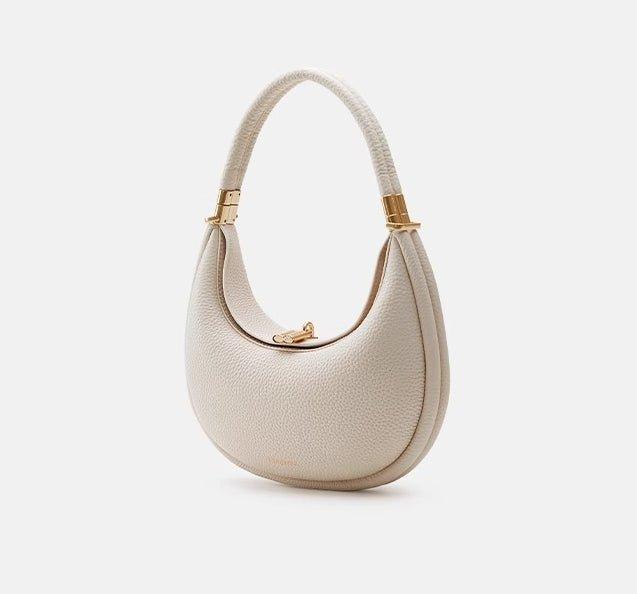Fashionable And Changeable Cowhide Moon Bag (MAC069)