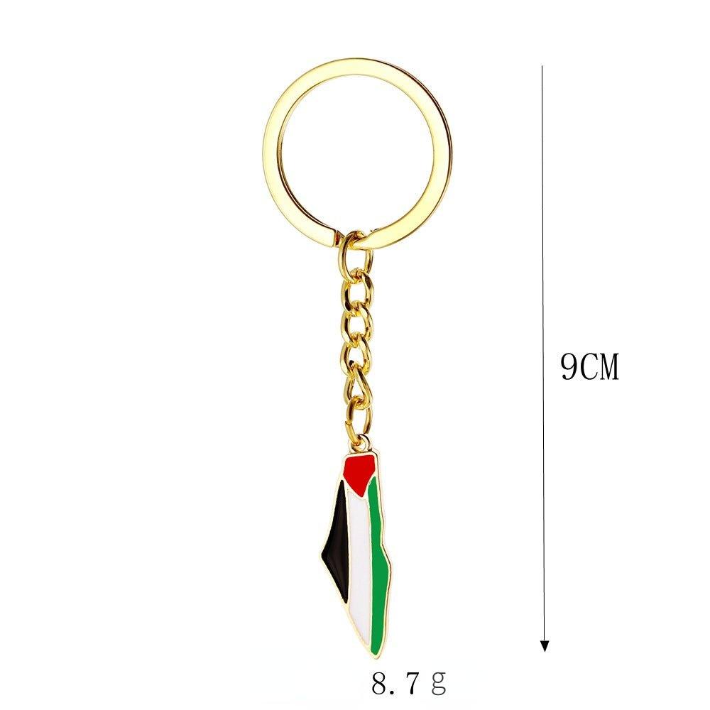 MAC106 Free Pakistan Keffiyeh Key Metal Pendant