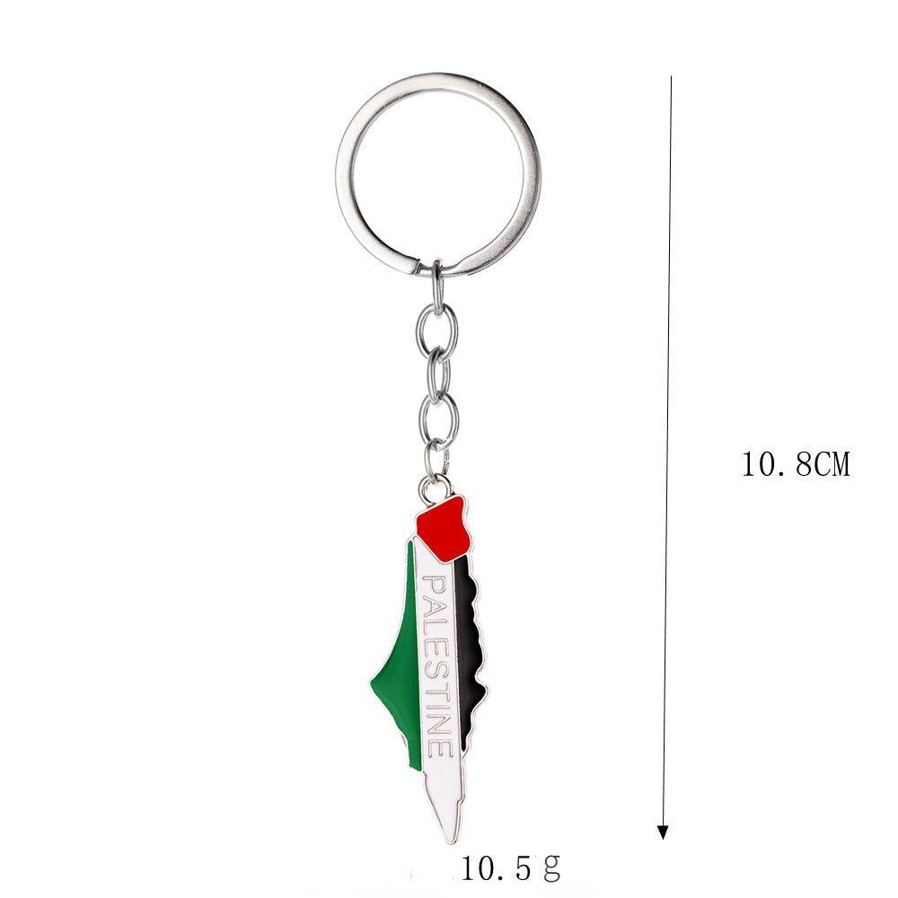 MAC106 Free Pakistan Keffiyeh Key Metal Pendant