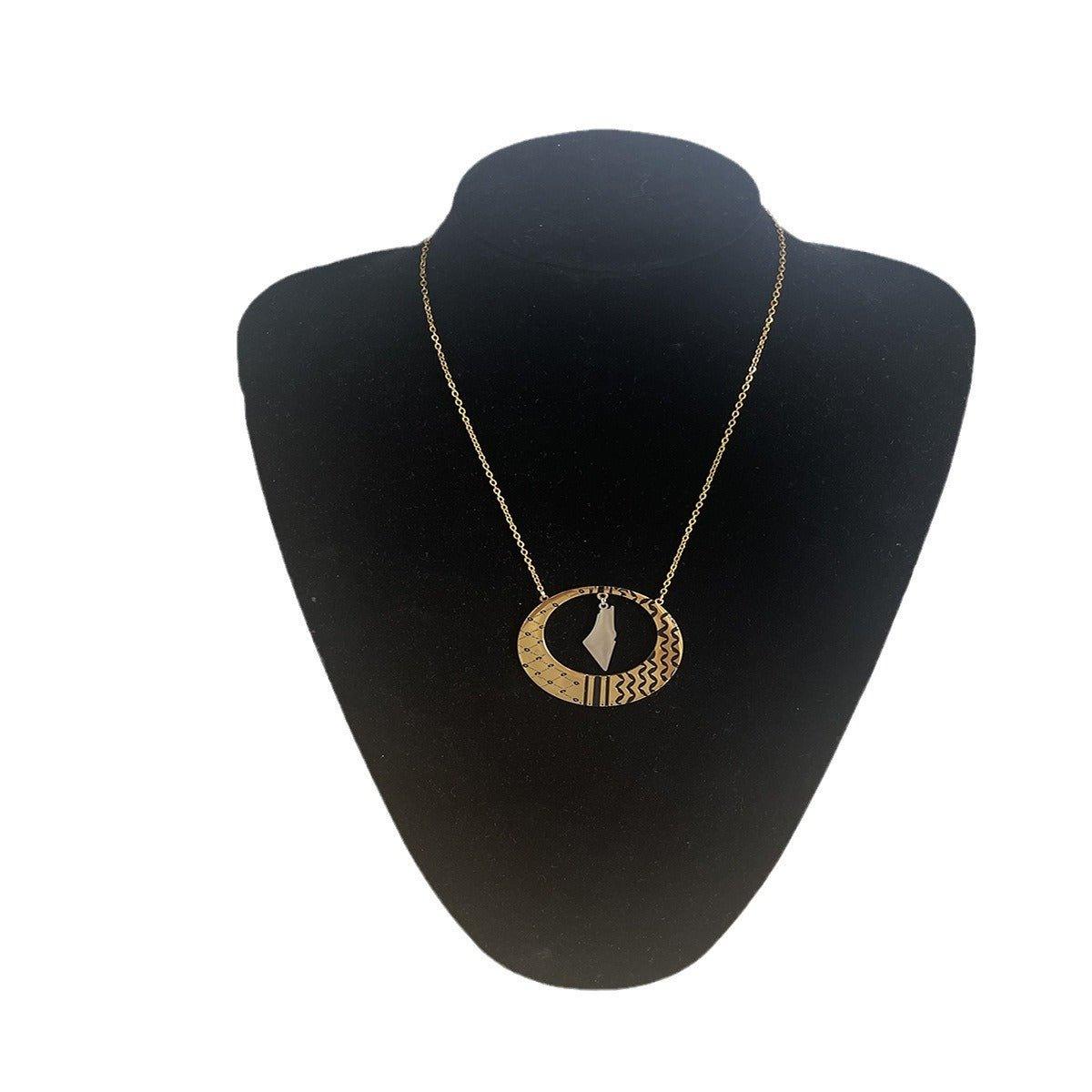 MAC113 Stainless Steel Keffiyeh Necklace
