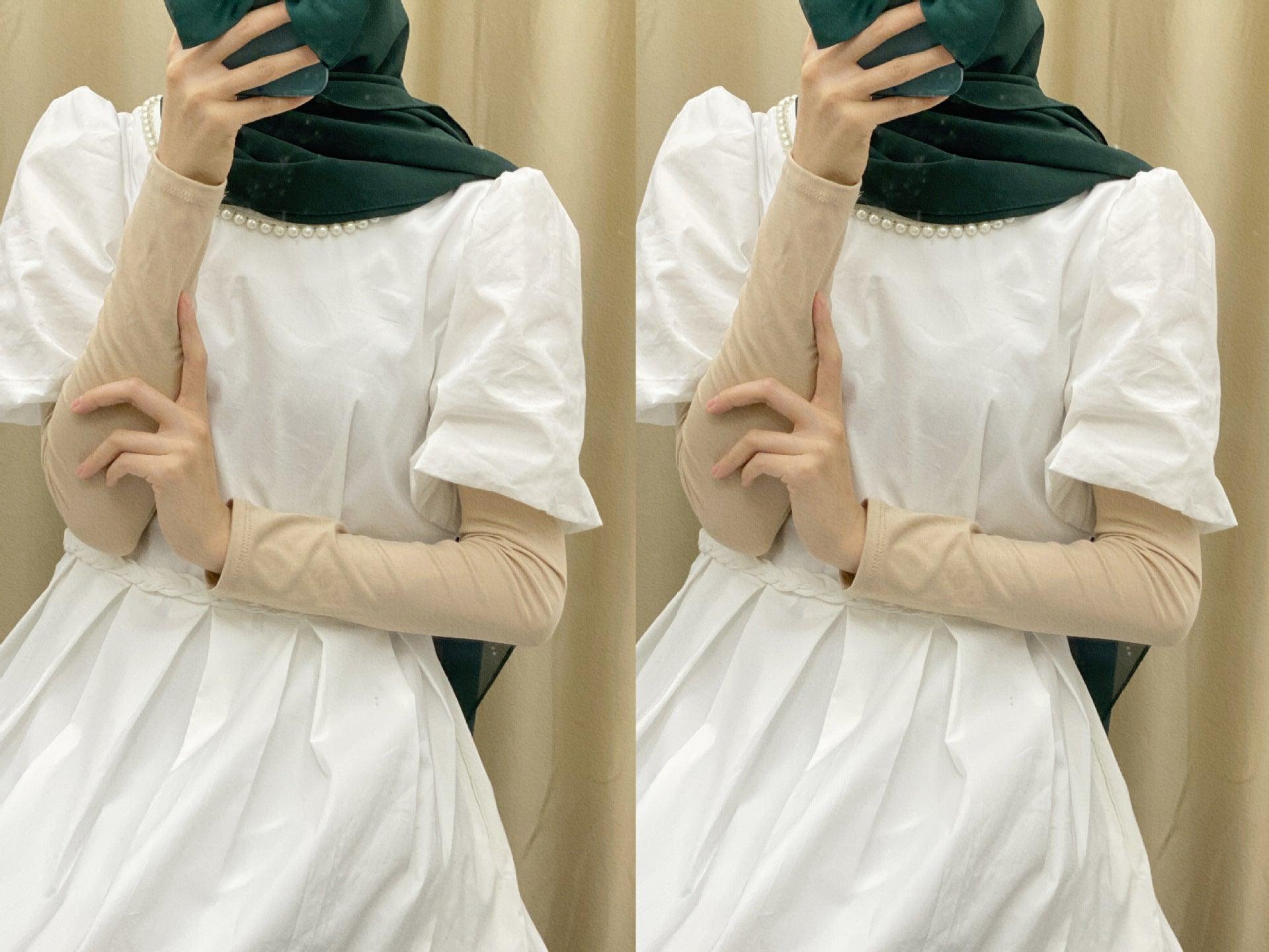 Solid Color Cotton Stretch Ice Sleeves(MAC120)