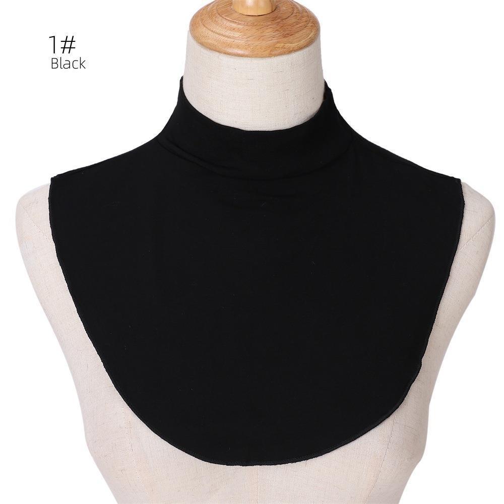 Solid Color Cotton Fake Collar Bottoming Collar(MAC144)