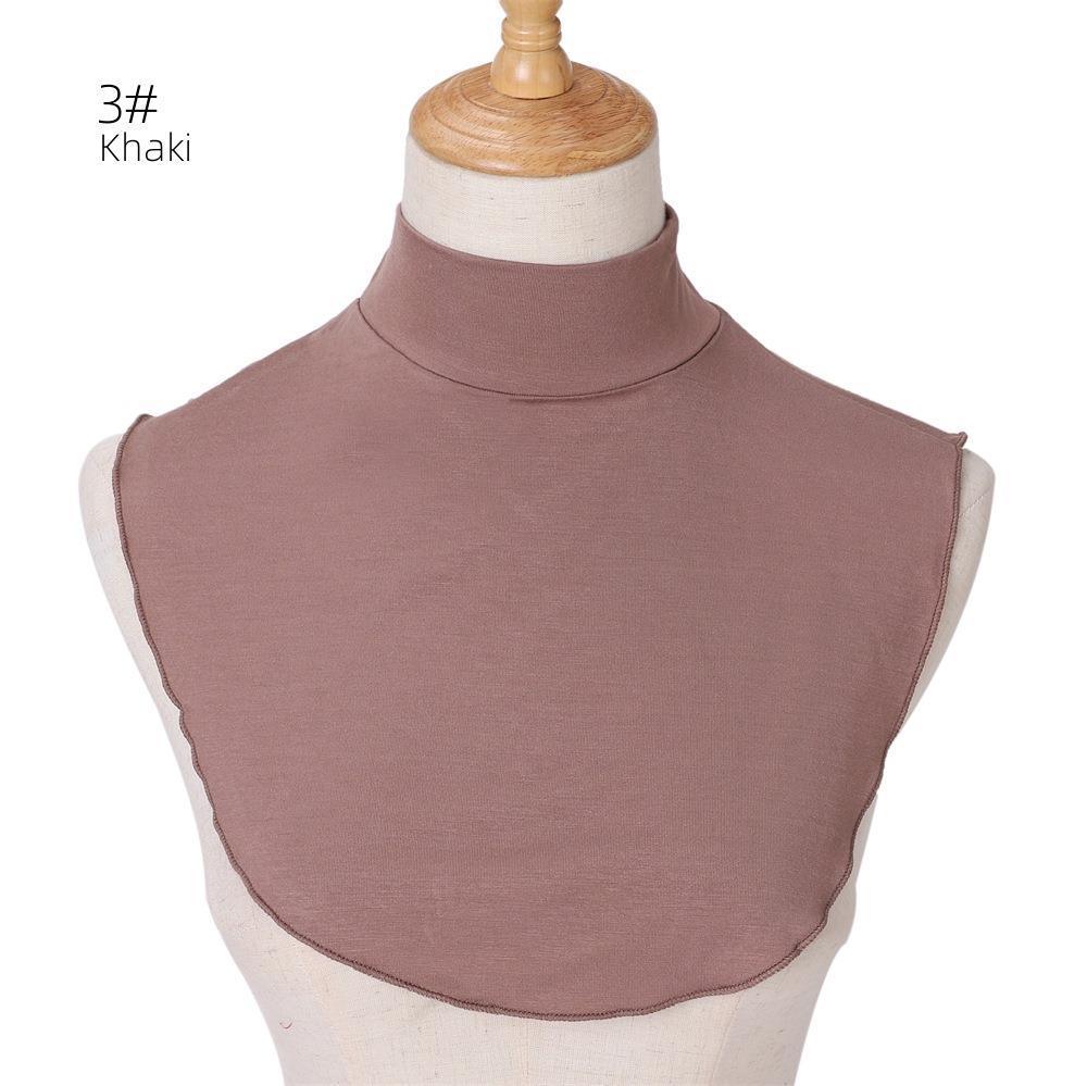Solid Color Cotton Fake Collar Bottoming Collar(MAC144)