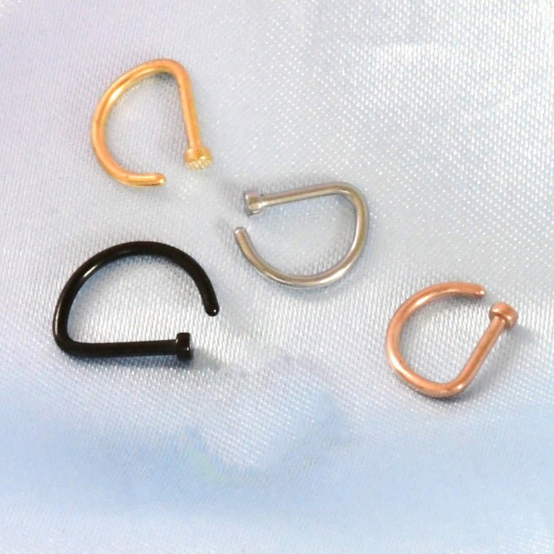 MAC167 D-Type Nose Ring