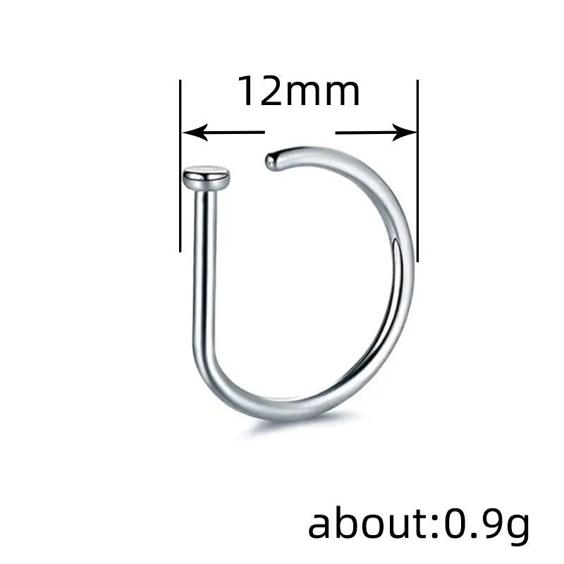 MAC167 D-Type Nose Ring