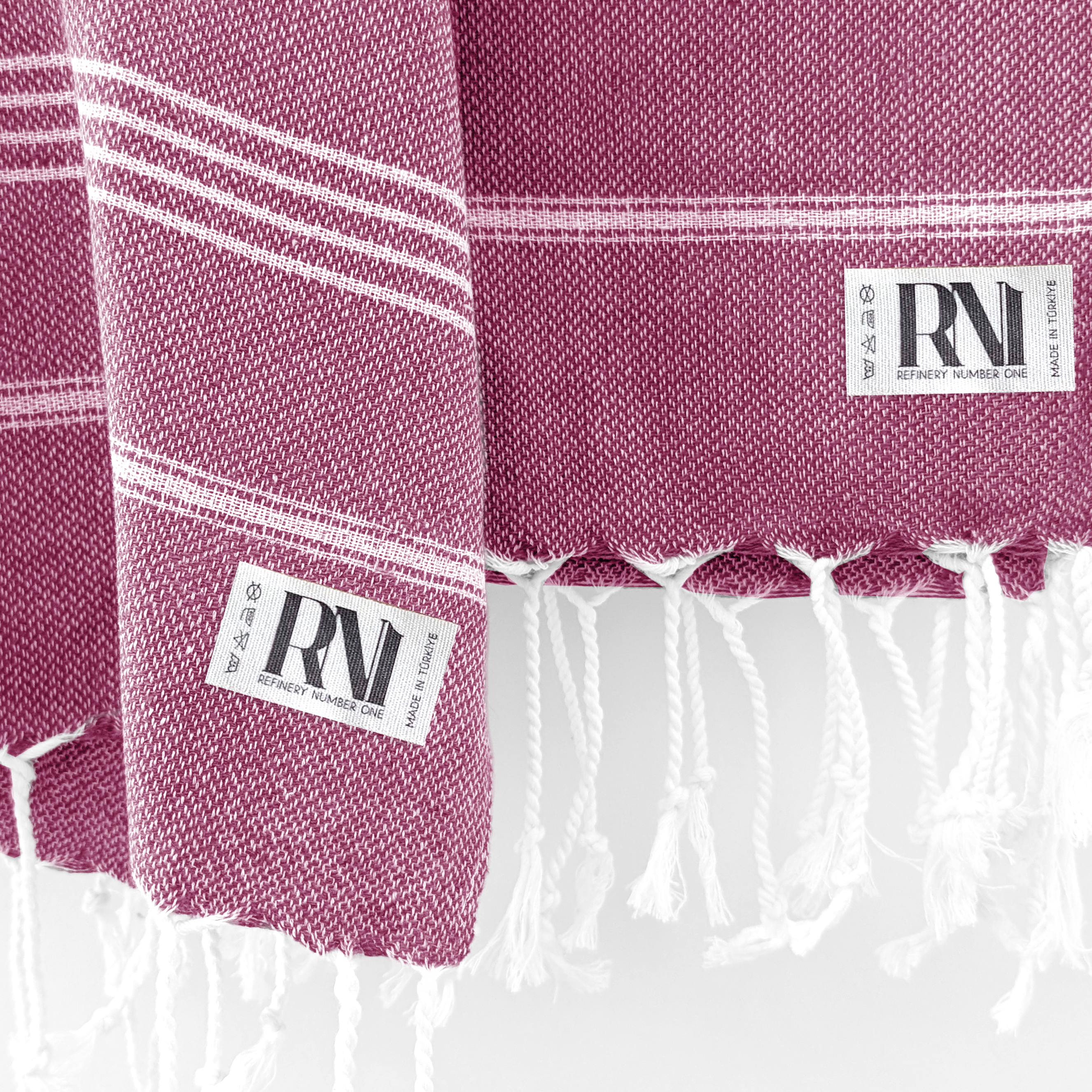 Istanbul Classic Turkish Hand Towel Set for Kitchen, Bath, Beach, Gym, Yoga and Travel