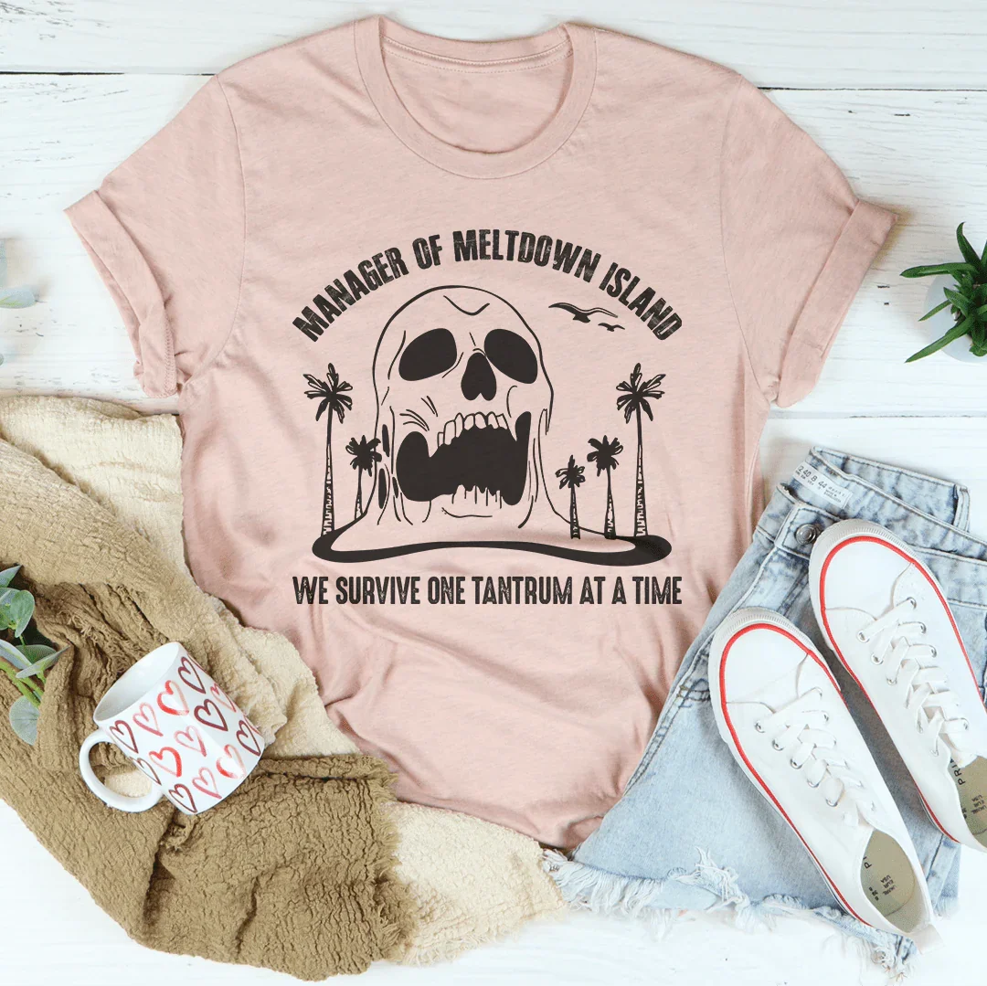 Manager Of Meltdown Island Tee