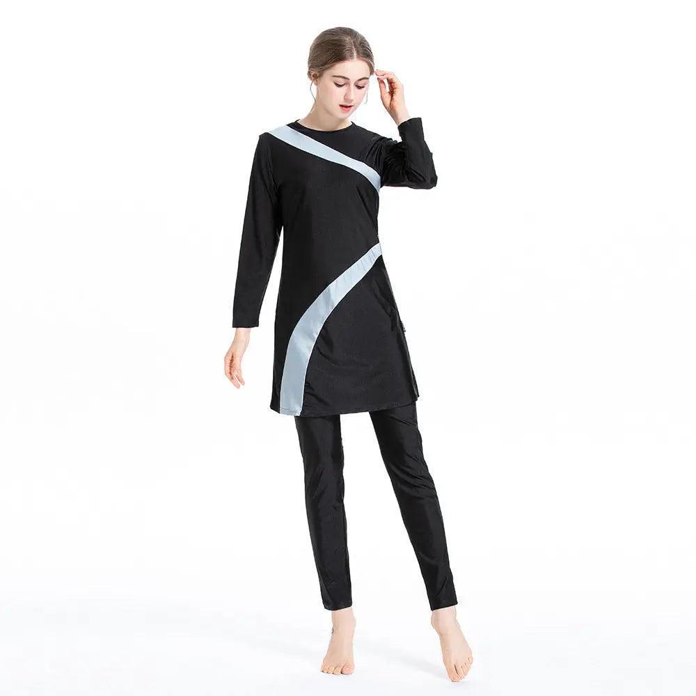 Muslim Women Swimming Costume, 3pcs Modest Swimming Costume (MB005)