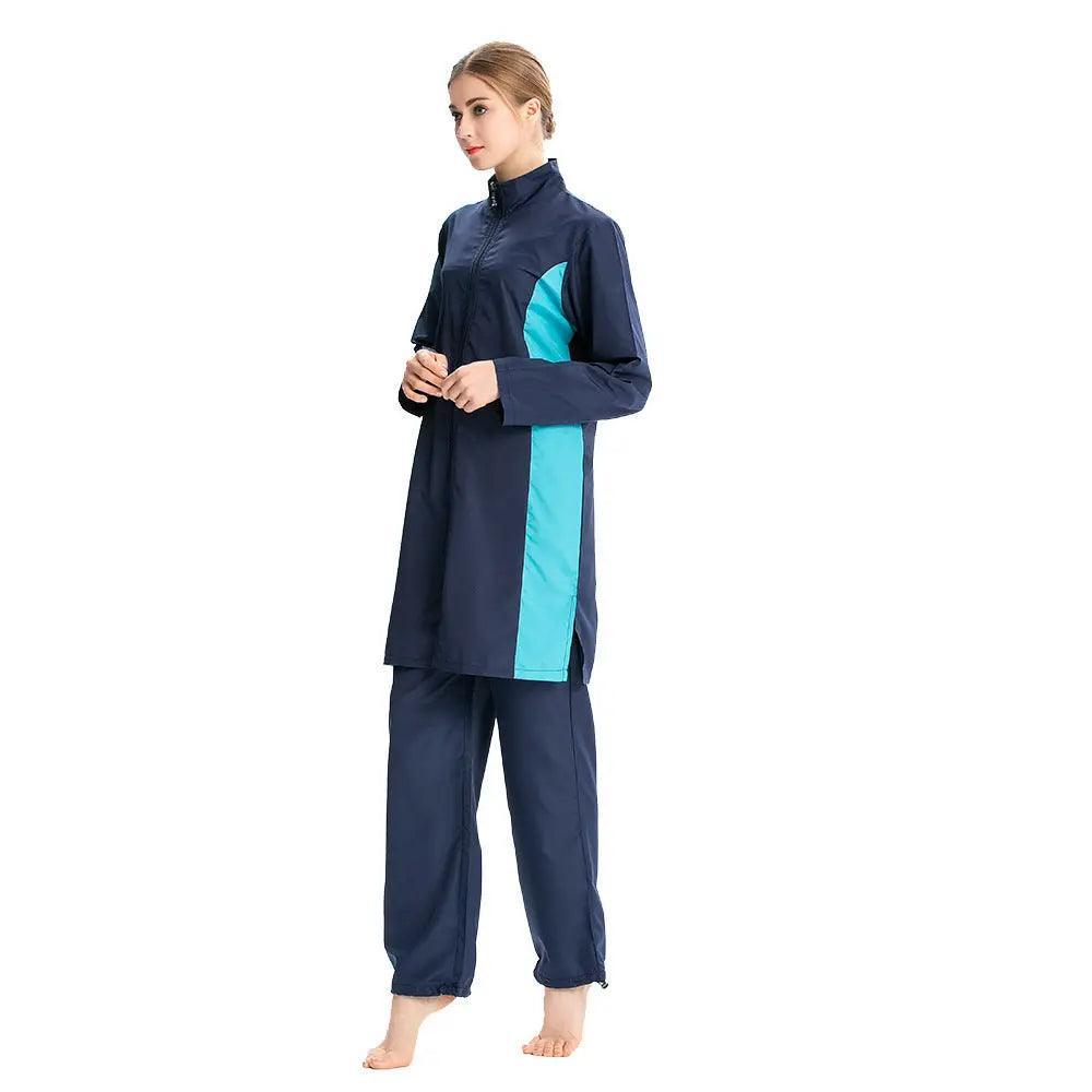 Muslim Women Swimwear, 3pcs Burkini Modest Swimsuit (MB007)