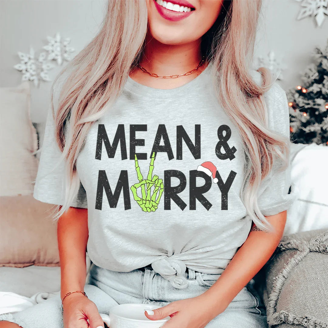 Mean & Merry Tee