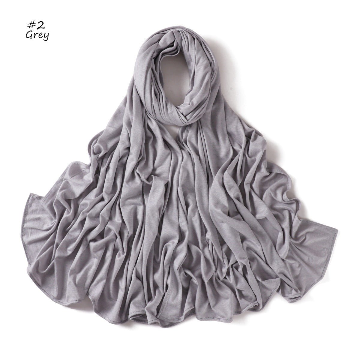 Breathable & Soft Mercerized Cotton Hijab Scarf(MH126)