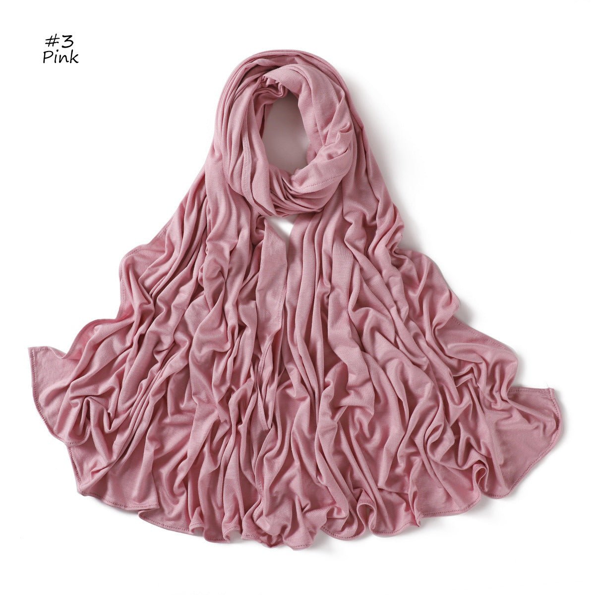 Breathable & Soft Mercerized Cotton Hijab Scarf(MH126)