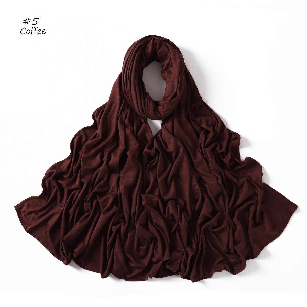 Breathable & Soft Mercerized Cotton Hijab Scarf(MH126)
