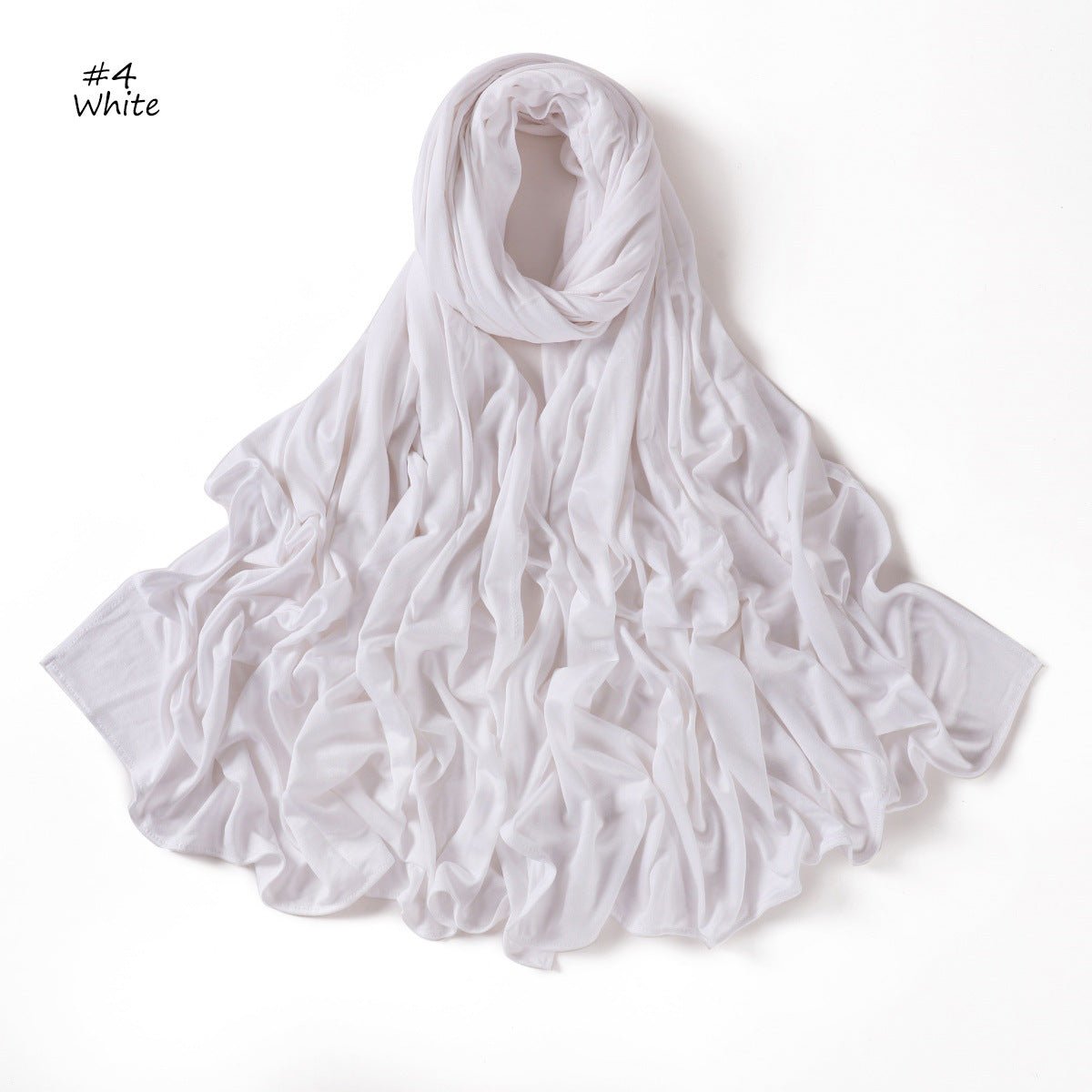 Breathable & Soft Mercerized Cotton Hijab Scarf(MH126)