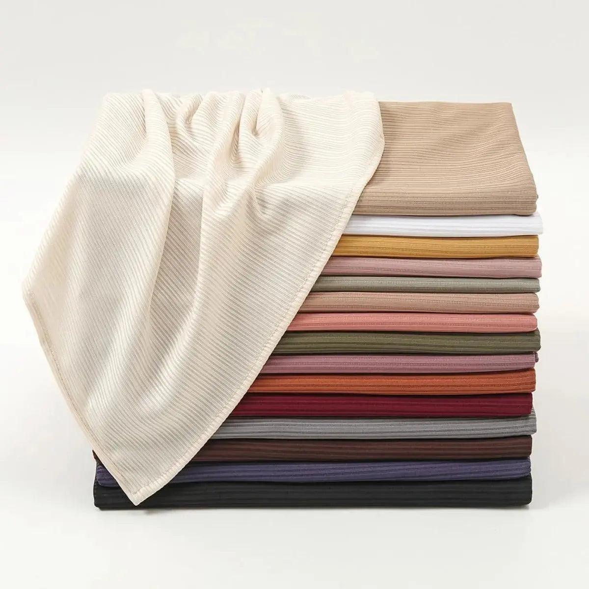 Crinkled Soft Jersey Hijab | Crinkled Hijab (MH001)