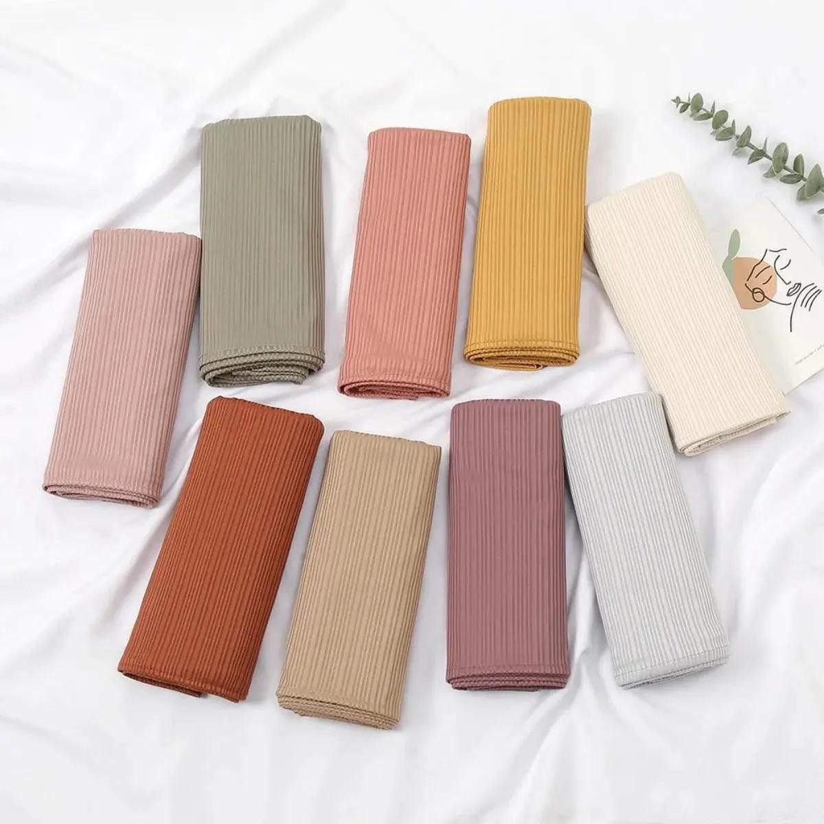 Crinkled Soft Jersey Hijab | Crinkled Hijab (MH001)