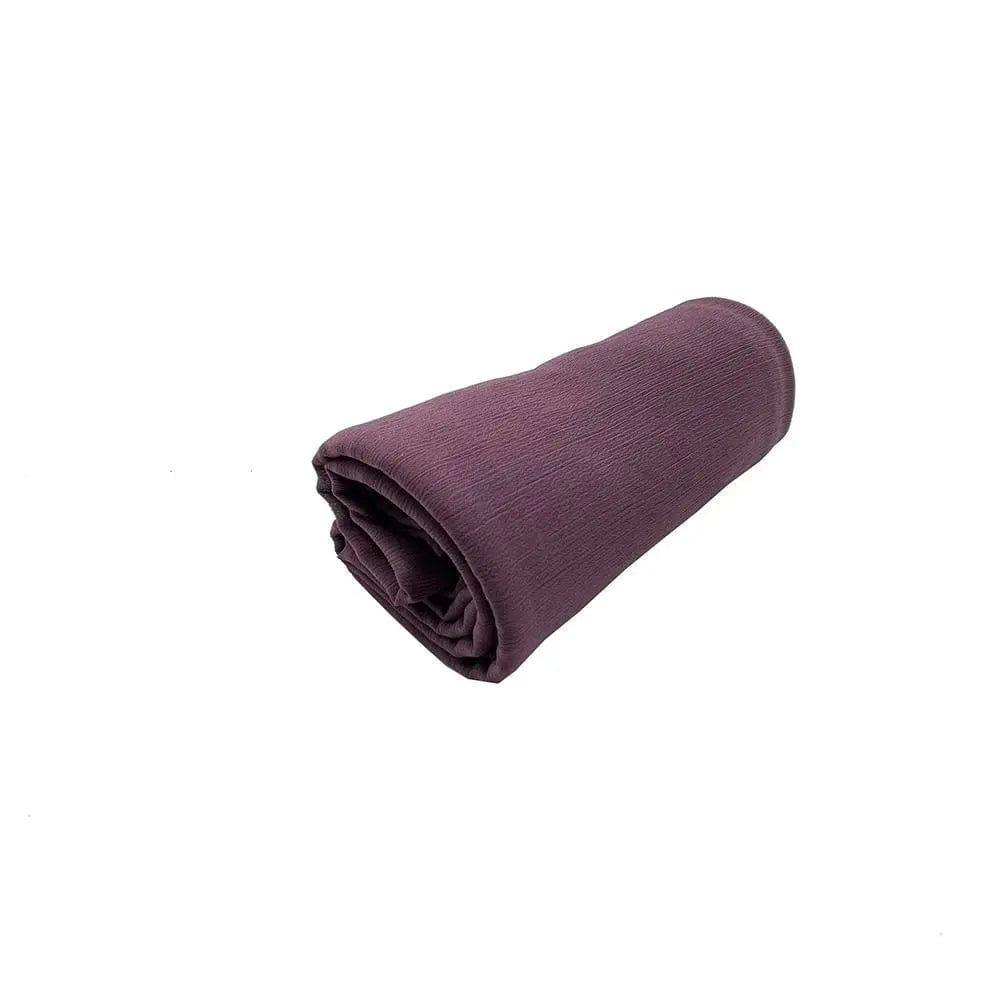 Crepe Scarf Crinkle Chiffon Hijab for Women Shawls Ripple Pleated (MH003)
