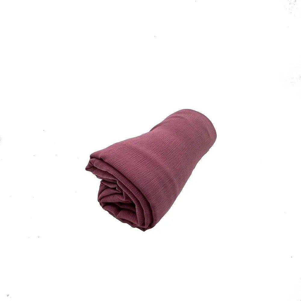Crepe Scarf Crinkle Chiffon Hijab for Women Shawls Ripple Pleated (MH003)