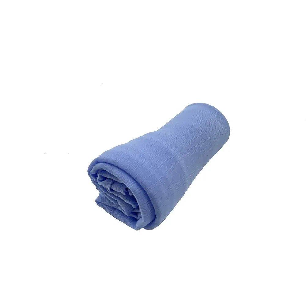 Crepe Scarf Crinkle Chiffon Hijab for Women Shawls Ripple Pleated (MH003)