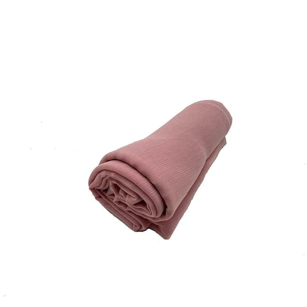 Crepe Scarf Crinkle Chiffon Hijab for Women Shawls Ripple Pleated (MH003)