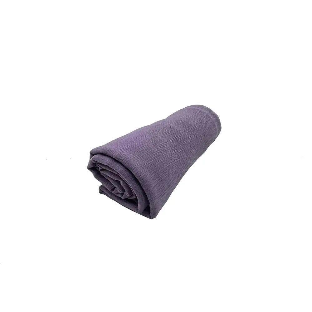 Crepe Scarf Crinkle Chiffon Hijab for Women Shawls Ripple Pleated (MH003)