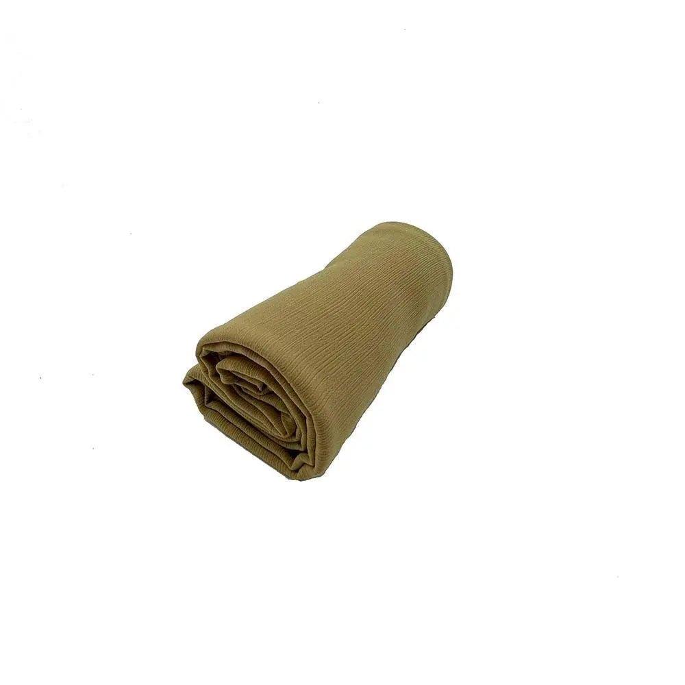Crepe Scarf Crinkle Chiffon Hijab for Women Shawls Ripple Pleated (MH003)