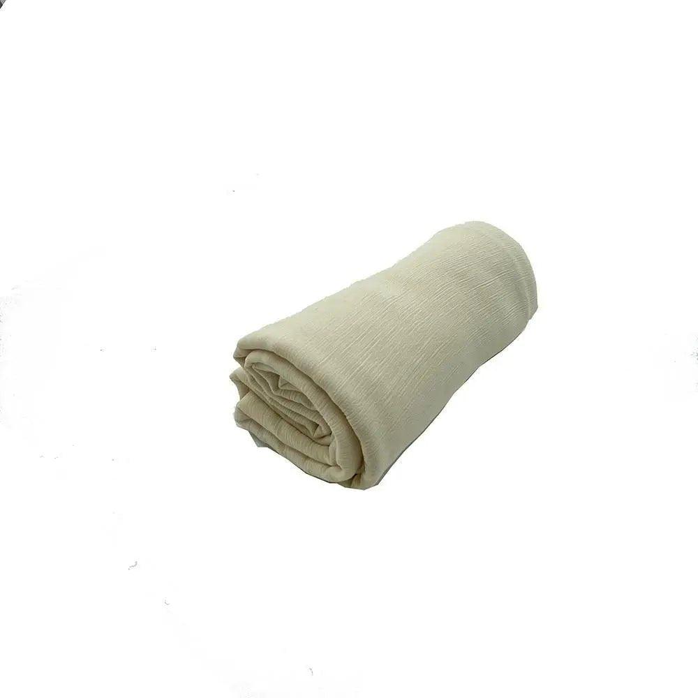 Crepe Scarf Crinkle Chiffon Hijab for Women Shawls Ripple Pleated (MH003)