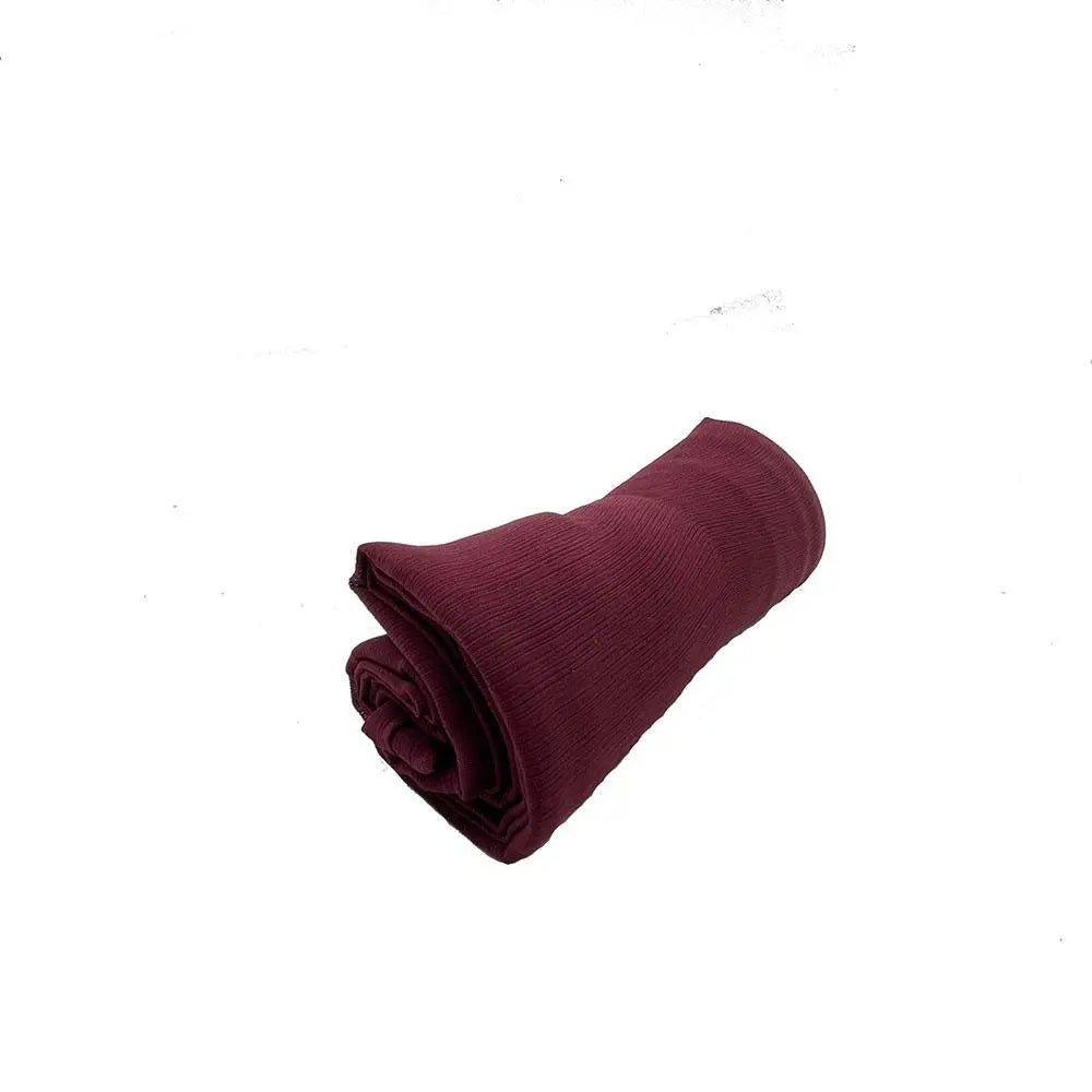 Crepe Scarf Crinkle Chiffon Hijab for Women Shawls Ripple Pleated (MH003)