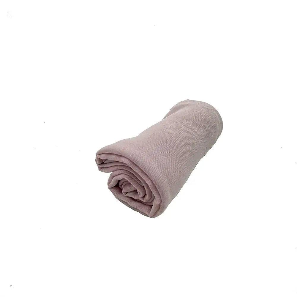 Crepe Scarf Crinkle Chiffon Hijab for Women Shawls Ripple Pleated (MH003)