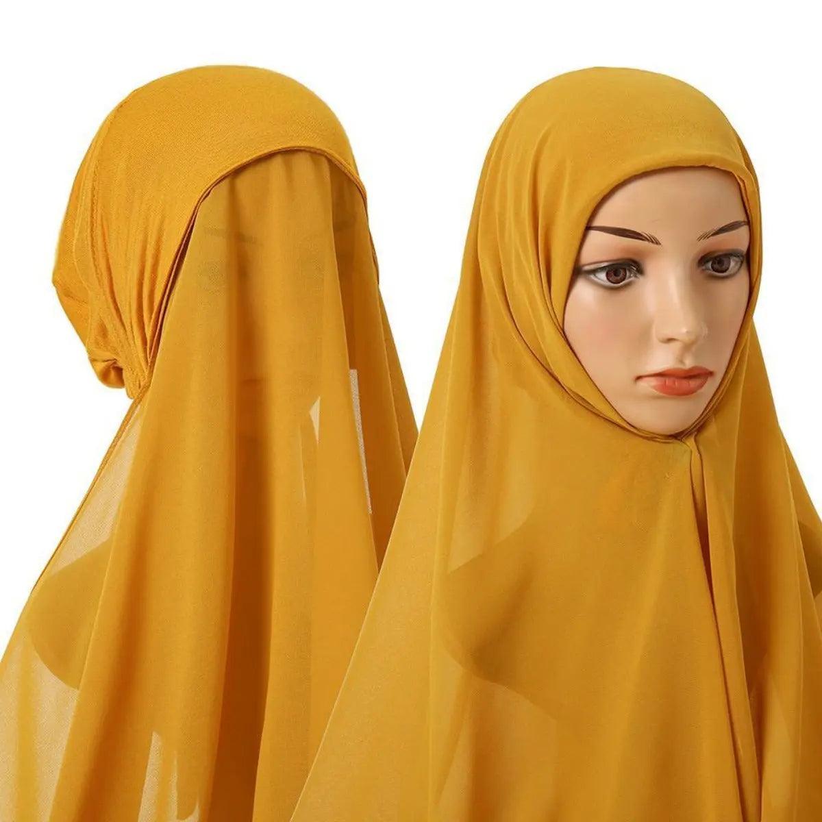 Chiffon Instant Hijab with Undercap (MH004)