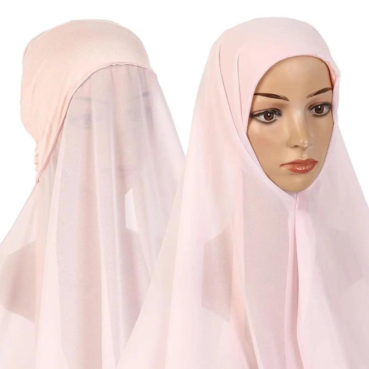 Chiffon Instant Hijab with Undercap (MH004)