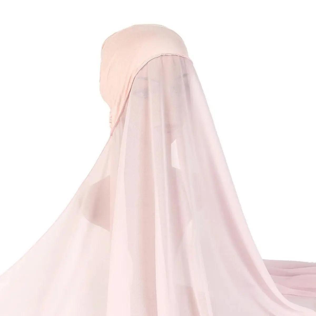 Chiffon Instant Hijab with Undercap (MH004)