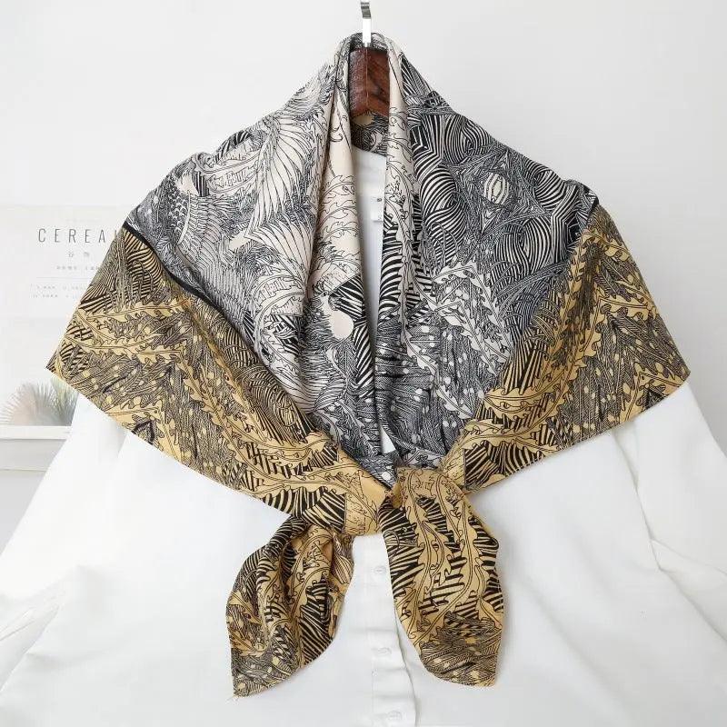 Scarf Fashion Print Hijab (MH026)