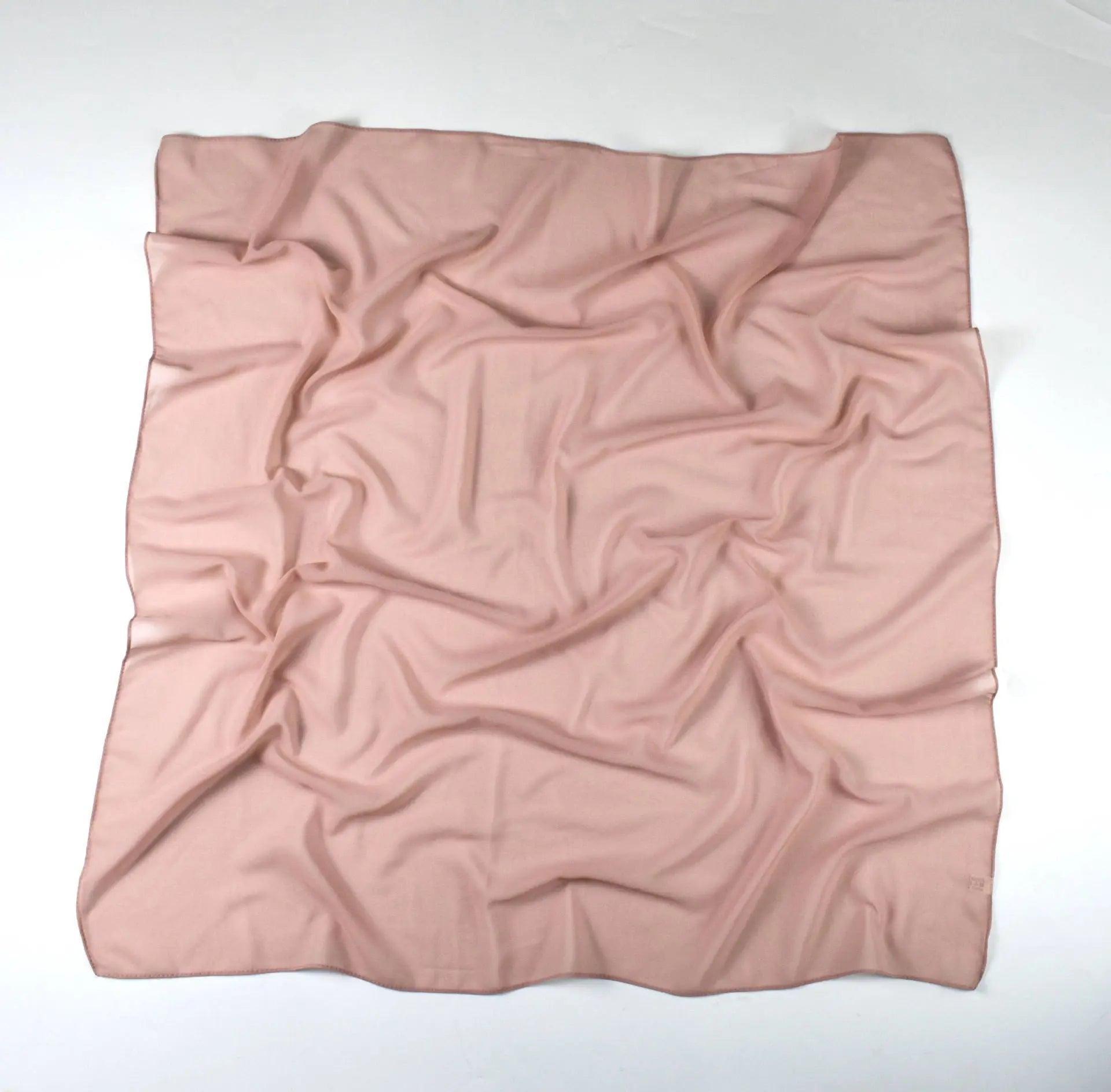 Pearl chiffon square hijab (MH028)