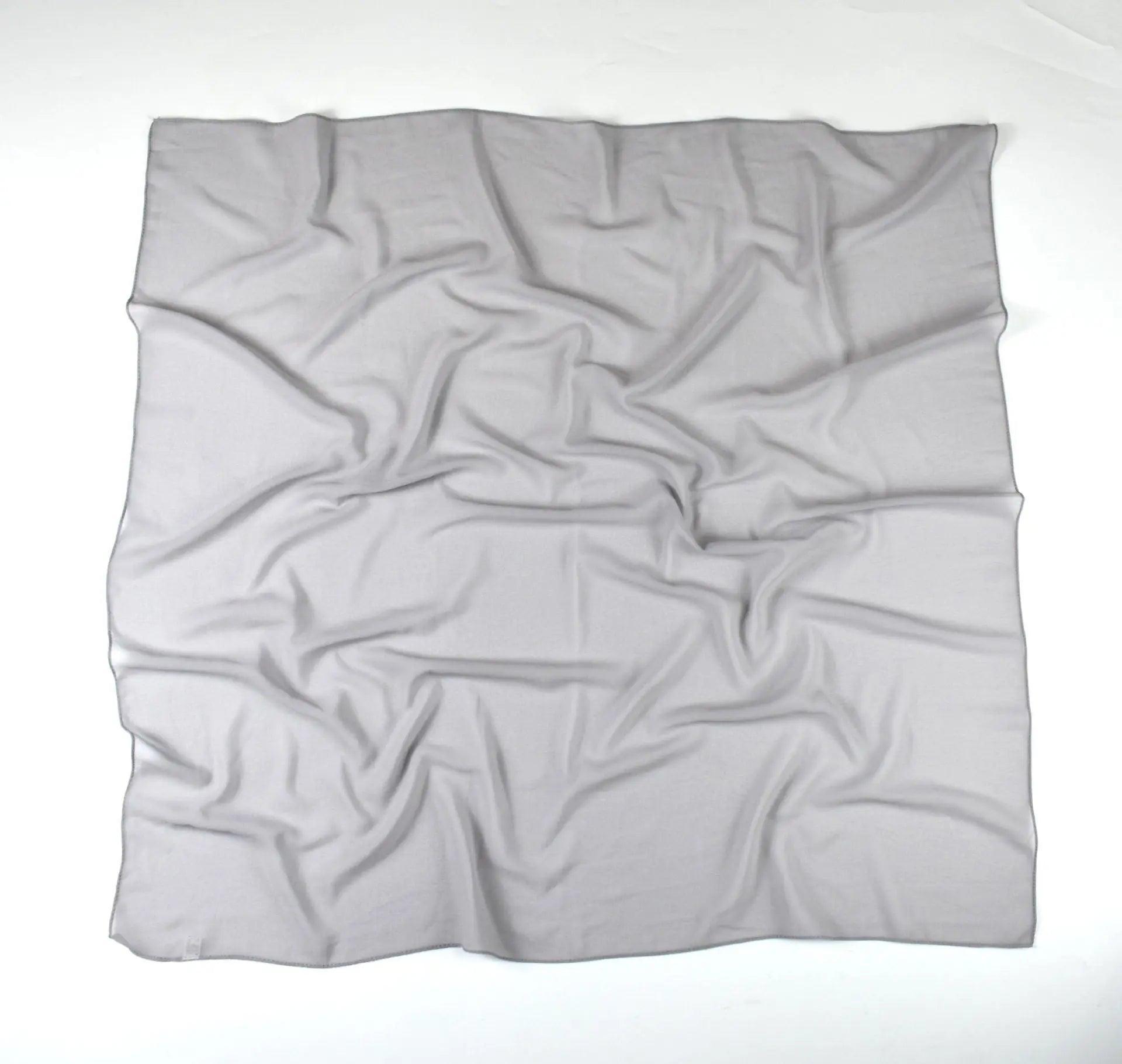 Pearl chiffon square hijab (MH028)