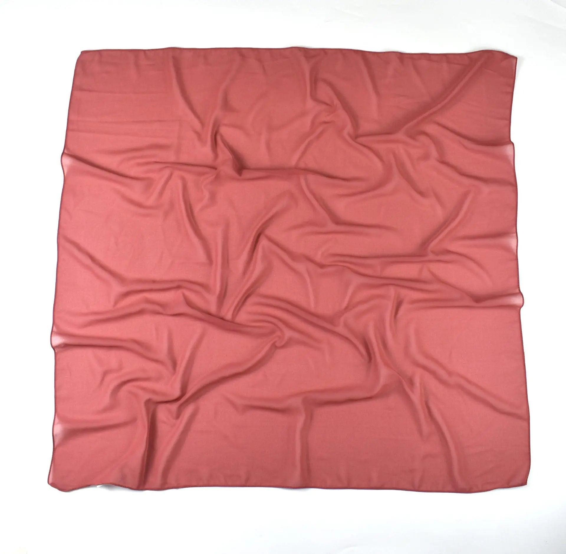 Pearl chiffon square hijab (MH028)