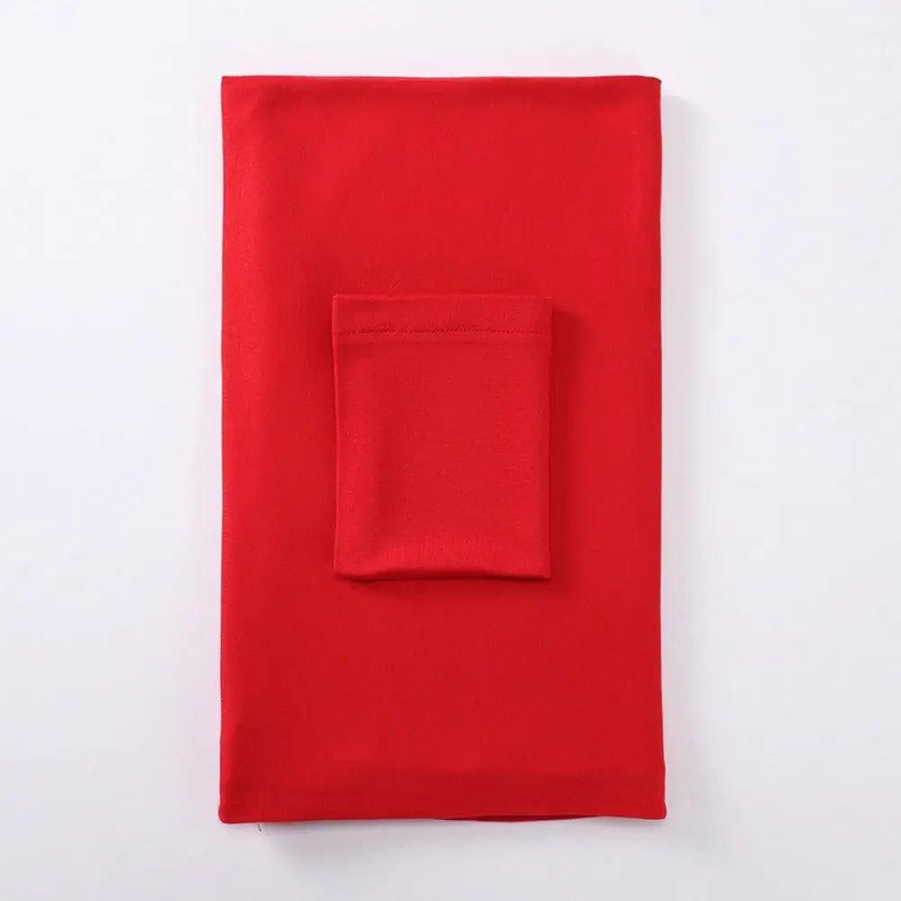 Solid Color Hijab With Basic Headscarf Cap (MH038)