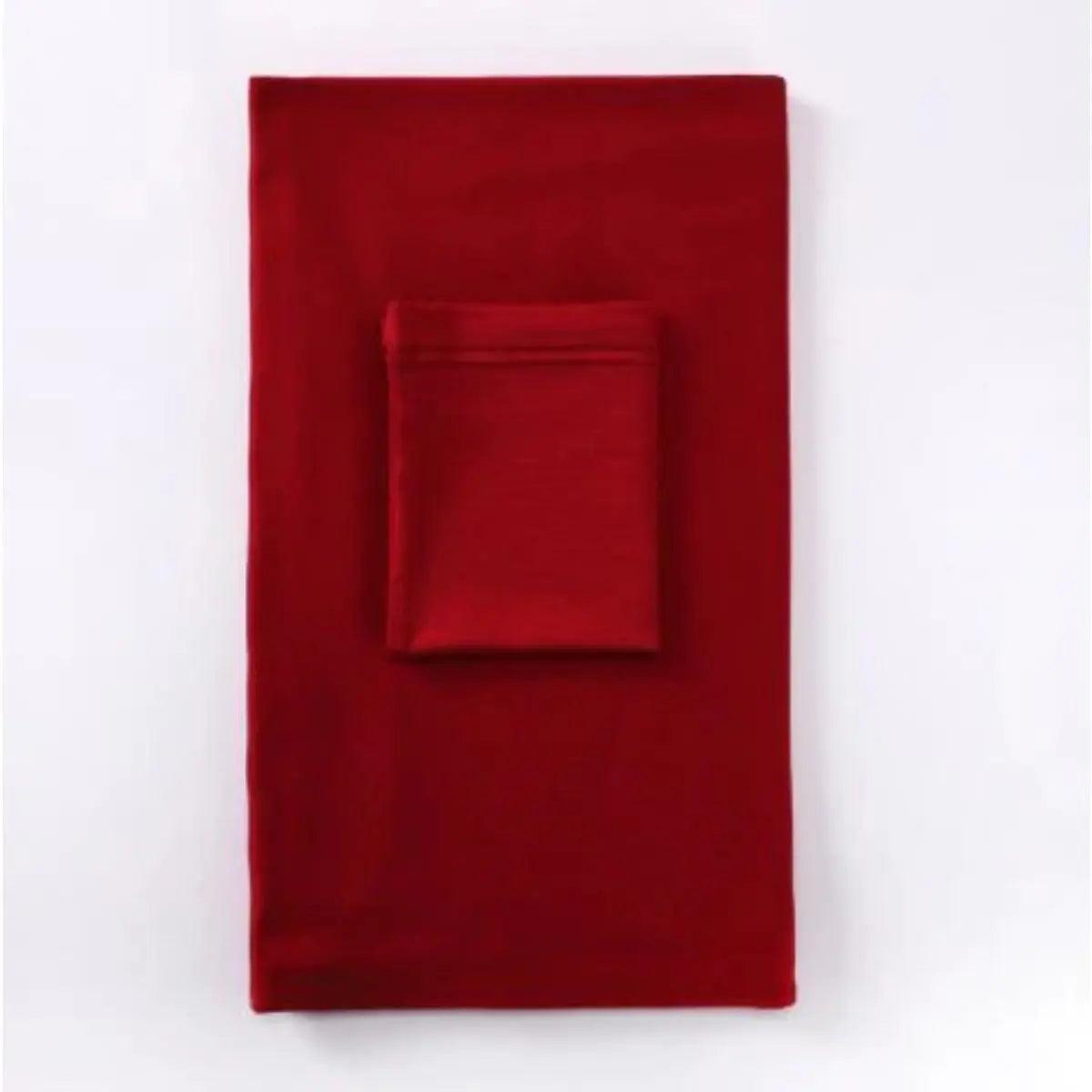 Solid Color Hijab With Basic Headscarf Cap (MH038)