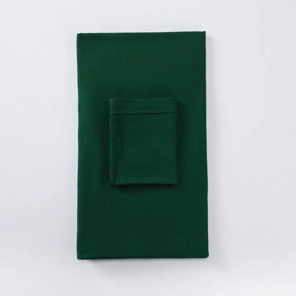 Solid Color Hijab With Basic Headscarf Cap (MH038)