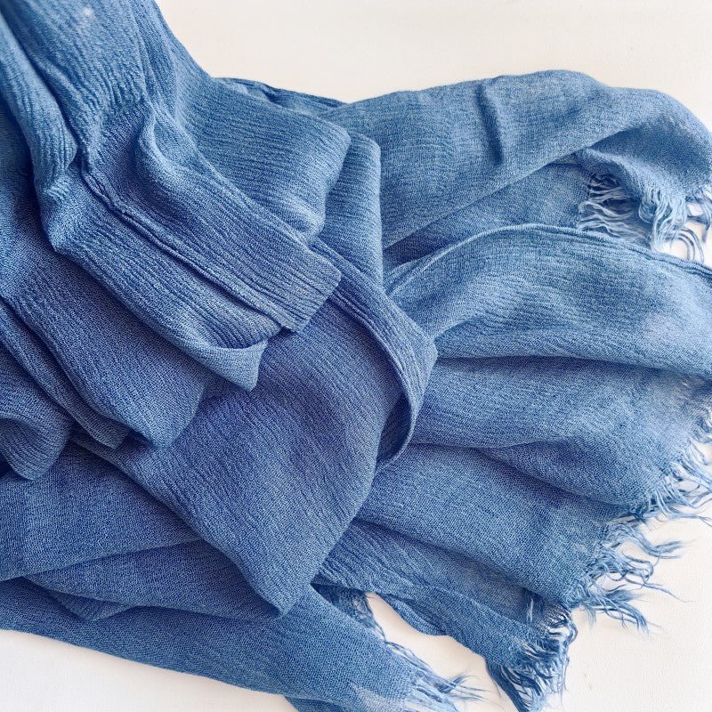 Cotton Tassel Hijab | Crepe Tassel Hijab (MH086)