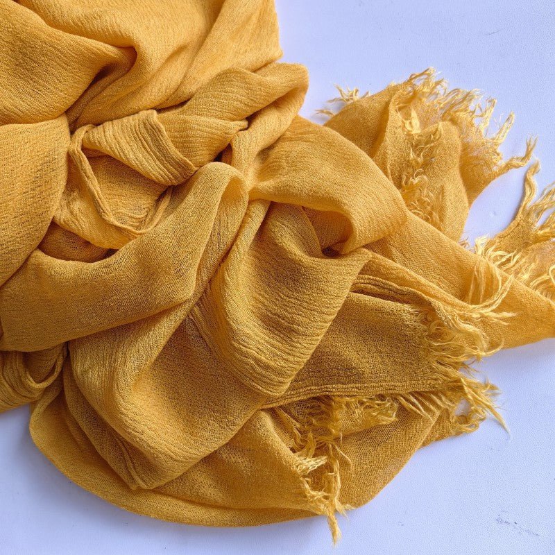 Cotton Tassel Hijab | Crepe Tassel Hijab (MH086)
