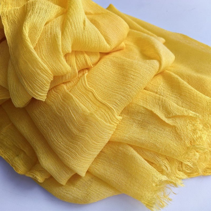Cotton Tassel Hijab | Crepe Tassel Hijab (MH086)