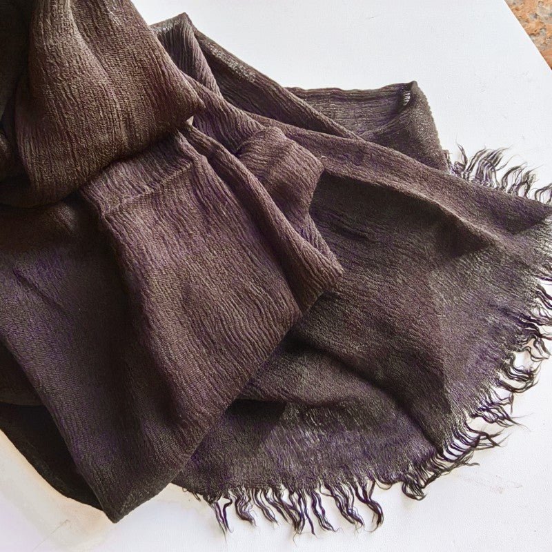 Cotton Tassel Hijab | Crepe Tassel Hijab (MH086)