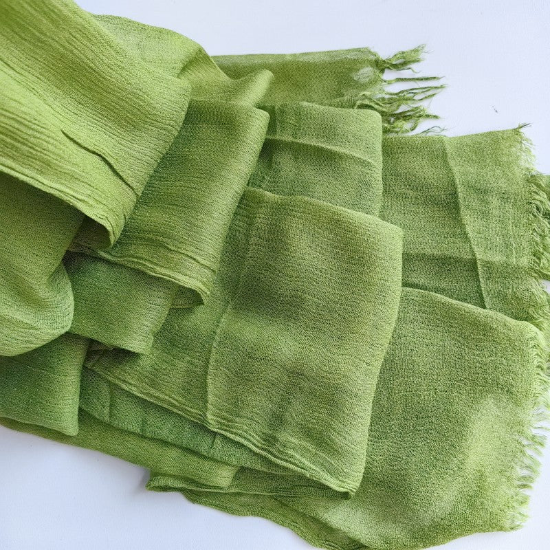 Cotton Tassel Hijab | Crepe Tassel Hijab (MH086)