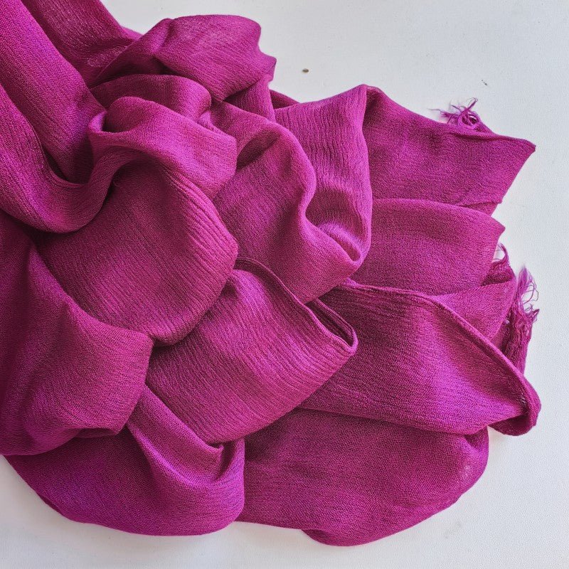 Cotton Tassel Hijab | Crepe Tassel Hijab (MH086)