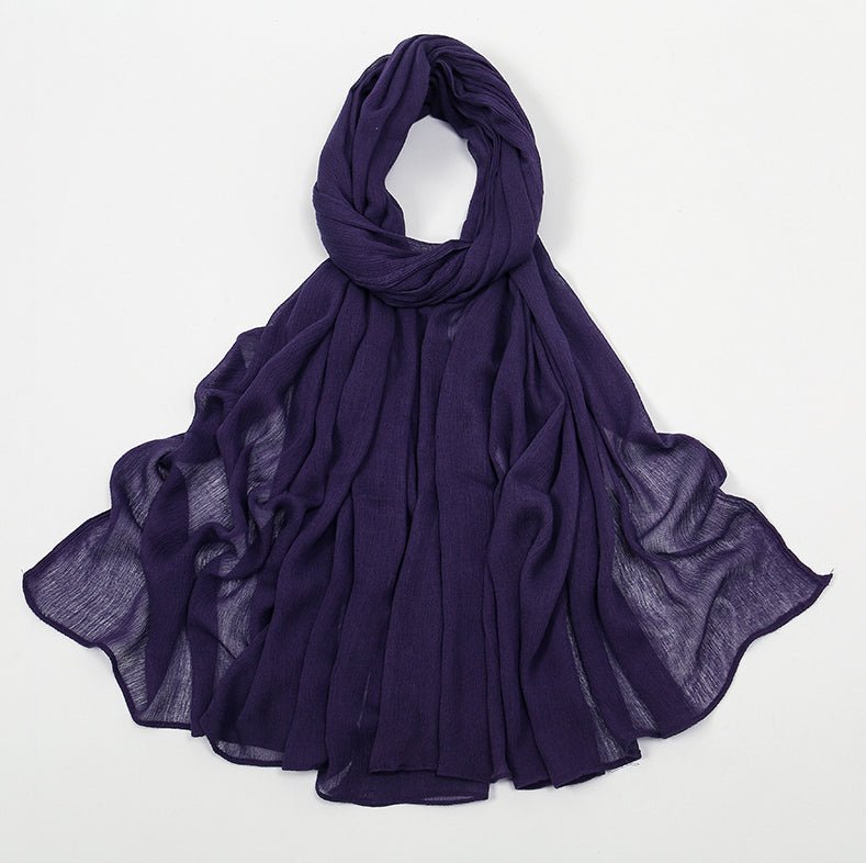 MH088 Long curly Rayon Hijab